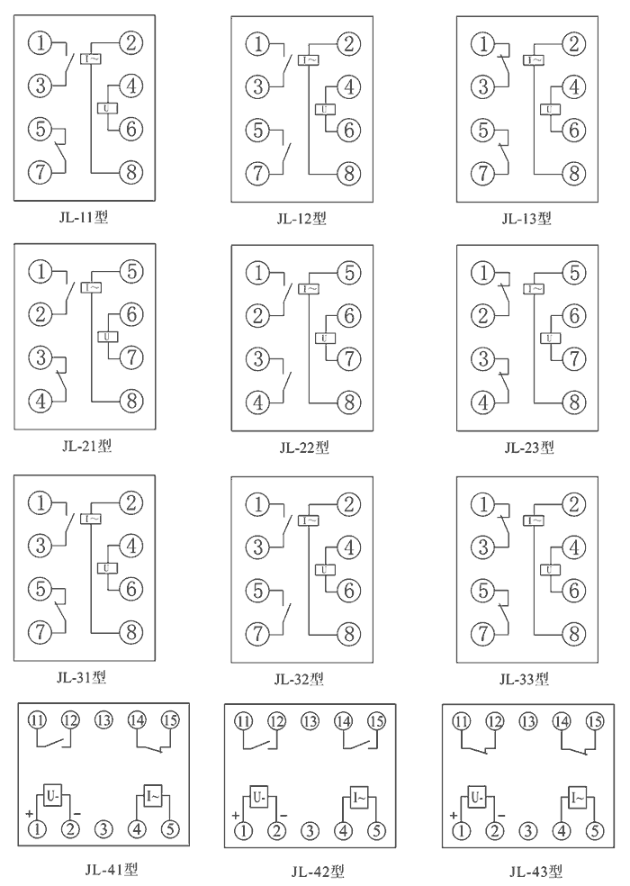 JL-22内部接線圖