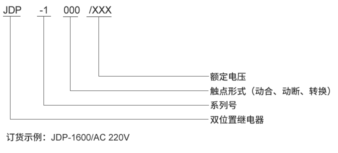 JDP-1202型号及其含義