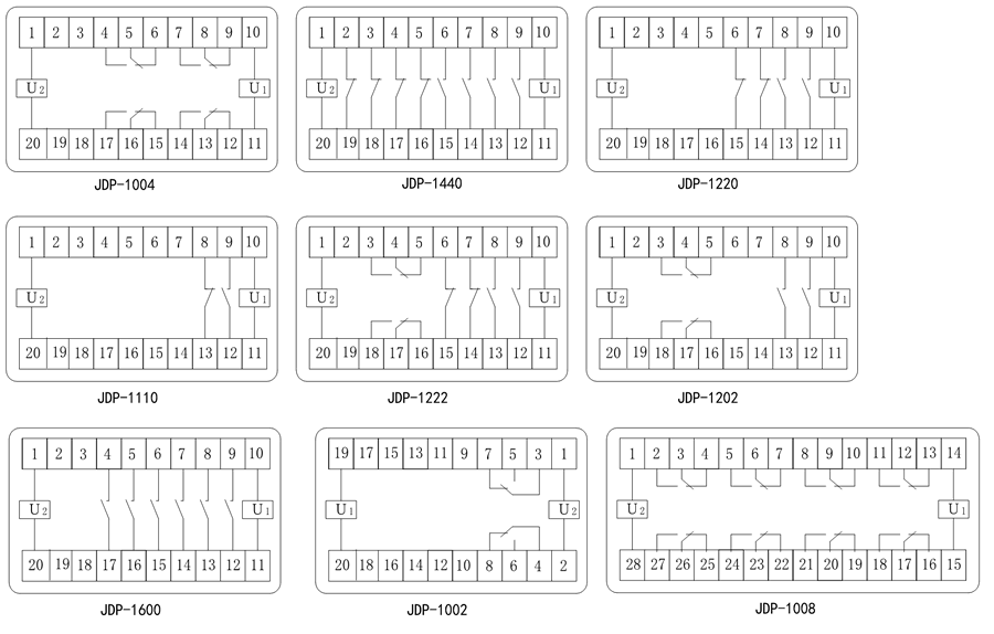 JDP-1222内部接線圖