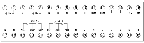 WTT-30BB-1内部接線圖