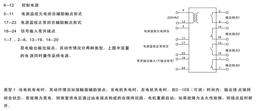 内部接線圖