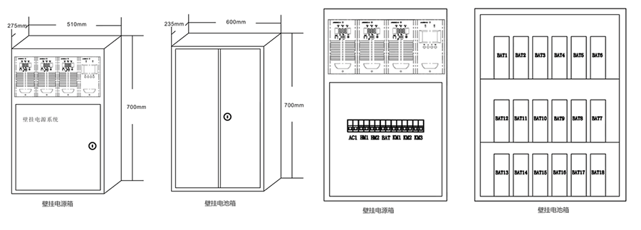 壁挂直流電源外形尺寸